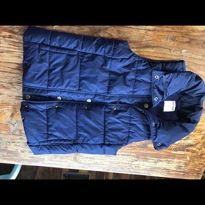 Navy Puffer Vest
